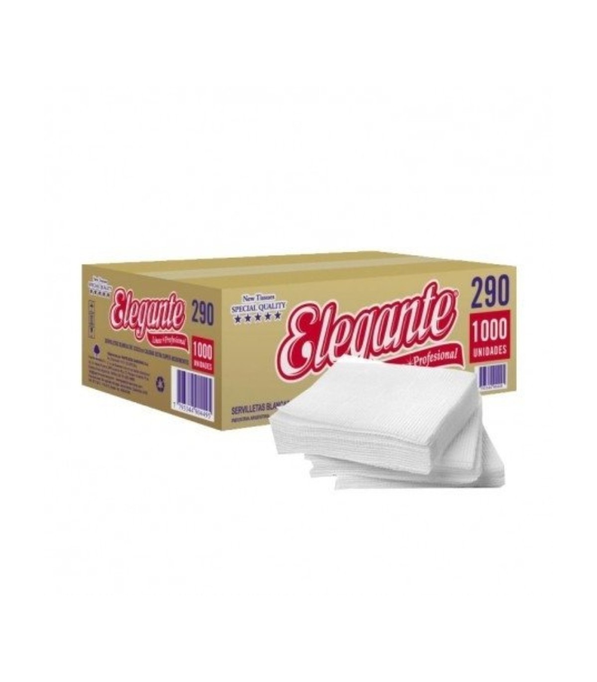 SERVILLETAS 33X33X 1000 ELEGANTE
